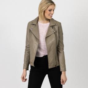OTTO KERN Damen-Lederjacke 'Julie' taupe