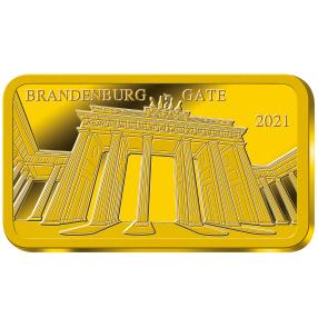 Goldbarren Brandenburger Tor 2021