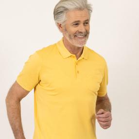 bugatti Herren Poloshirt, gelb