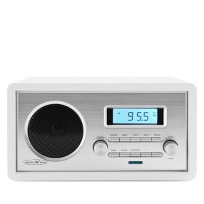Retro Design Radio weiß