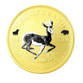 Krügerrand 2021 Bull&Bear Pure Gold Line