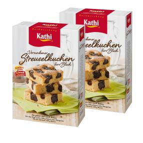 Kathi Versunkener Streuselkuchen 2er Set