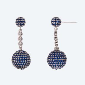 Ohrhänger 925 Sterling Silber Zirkonia