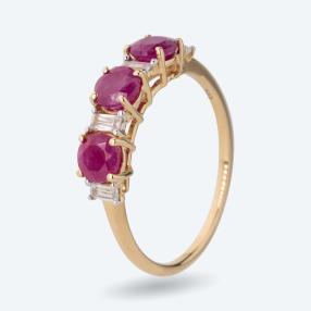 Ring 585 Gelbgold Johnson Rubin