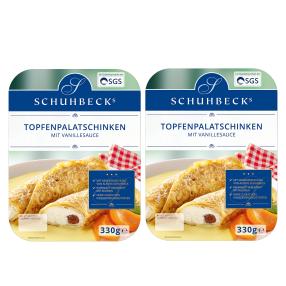 2x Topfenpalatschinken