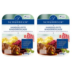 2x Rinderroulade in Sauce