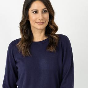 Cashmerelike by BLUE SEVEN Pullover lila