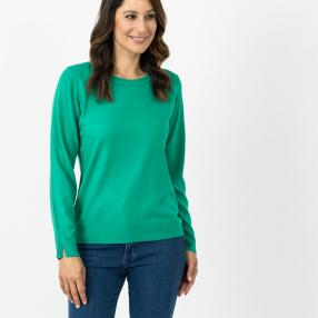 Cashmerelike by BLUE SEVEN Pullover smaragdgrün