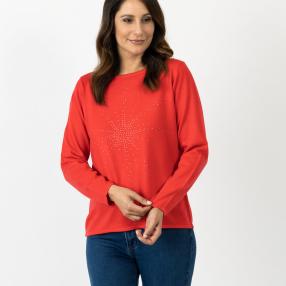 Cashmerelike by BLUE SEVEN Pullover rot