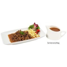 Rinderleber in Pinot-Noir-Soße