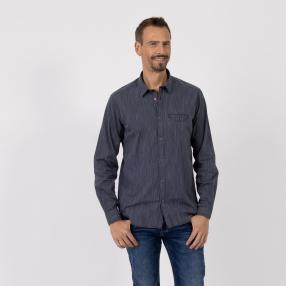 RAY Herren Hemd blaugrau