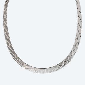 Cleopatra-Collier 925 Sterling Silber, ca. 45 cm