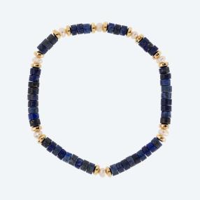 Armband Lapis+Perle