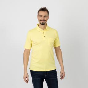 CASAMODA Herren Poloshirt, gelb