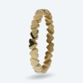 Bandring 'l'amore' 585 Gelbgold
