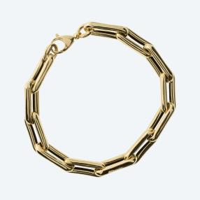 Armband 750 Gelbgold, ca. 20 cm