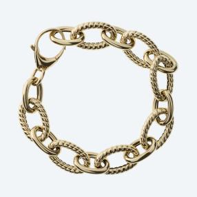 Armband 585 Gelbgold, ca. 19 cm