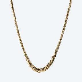 Spigakette 585 Gelbgold, ca. 45 cm