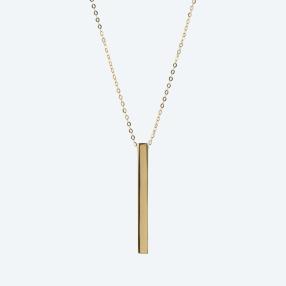 Kette+Anhänger 'Love' 585 Gelbgold, ca. 45cm