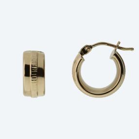 Creolen 585 Gelbgold