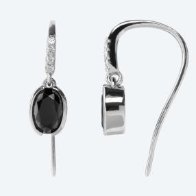 Ohrhänger 925 Sterling Silber Spinell