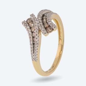 Ring 585 Gelbgold Diamanten