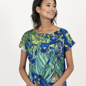 FASHION NEWS Damen-Shirt multicolor/royal
