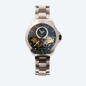 NUBEO Herren-Automatikuhr "Voyager" grün