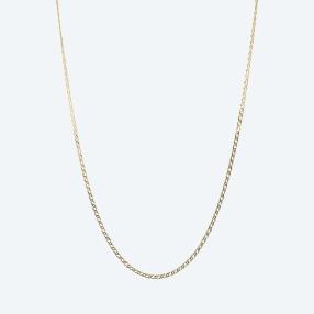 Zwillingspanzerkette 585 Gelbgold ca. 50 cm