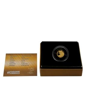 Goldmünze Leopard