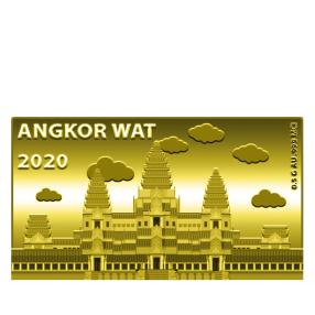 Goldbarren Angkor Wat