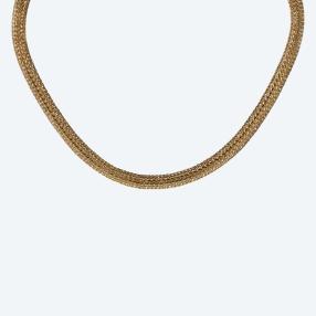 Collier 585 Gelbgold, ca. 45 cm
