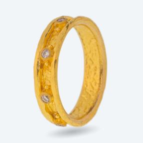 CEVHERUN Ring 990 Gelbgold Brillant, Gr.18