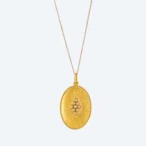 CEVHERUN Anhänger 990 Gelbgold Brillant