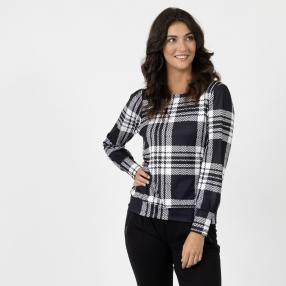 mocca by Jutta Leibfried Shirt schwarz/weiß