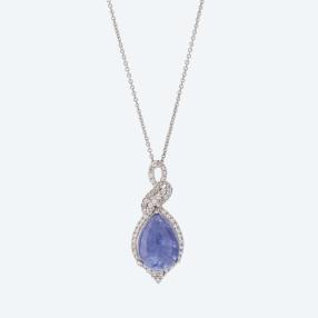 Anhänger 925 Sterling Silber AAATansanit