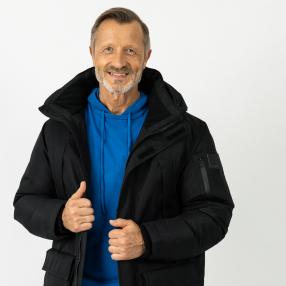 redpoint Herren Jacke 'Ezra' schwarz