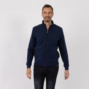 bugatti Herren Sweatjacke blau