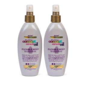 OGX COCONUT MIRACLE OIL Hold Spray 2 x 177 ml