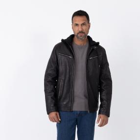 OTTO KERN Herren-Lederjacke 'Lando' schwarz