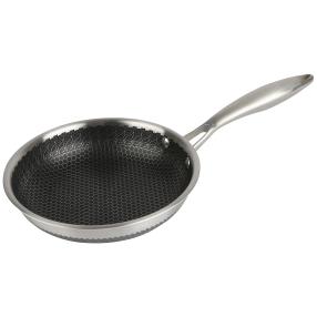 W&G Profi-Bratpfanne 20 cm aus Edelstahl