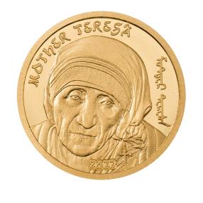 Goldmünze Mutter Teresa