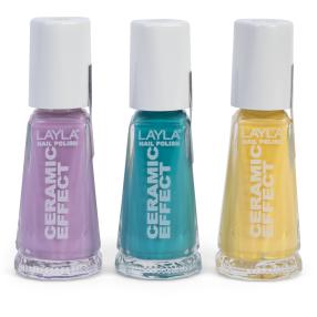 LAYLA Nagellack-Set, Glanzeffekt, 3x10ml