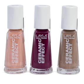 LAYLA Nagellack-Set, Glanzeffekt, 3x10ml