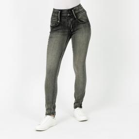 Zauberhose 'Perfect Carrie' taupe/schwarz