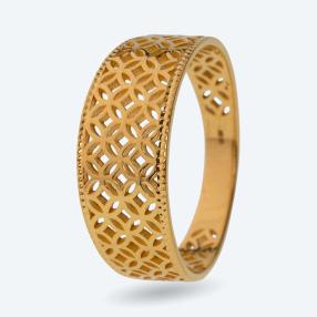 Ring 'Lucky Coin' 999 Gelbgold