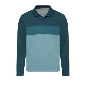 MARCO DONATI Herren-Poloshirt petrol