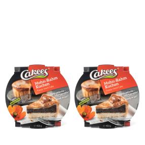 Cakees Mohn Rahm Kuchen 2x 450g