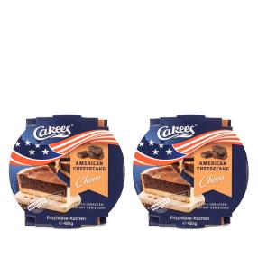 Cakees American Cheesecake Choco 2x 450g