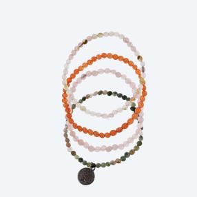 BOHO Armband 4er Set Rosenquarz, Achat